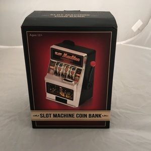 NWT Slot machine coin bank never used
